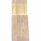Ekena Millwork Portland Rough Sawn Timber Gable Bracket, Douglas Fir, 60"W x 10"H x 4"D x 6"F, 4/12 Pitch GBW060X10X0406POR00RDF - alternate 3